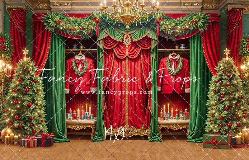 Suiting Up Santa - with Sweep Option