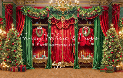 Suiting Up Santa - with Sweep Option