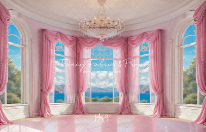 Summer Season Victorian Window - Marble Floor - With Sweep Option