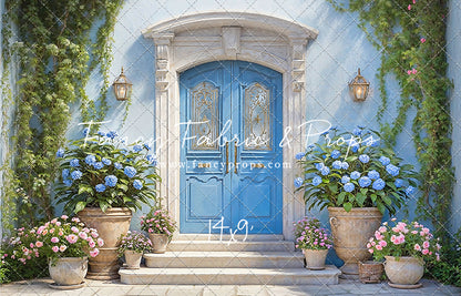 Summertime Patio - Blue Door - With Sweep Option