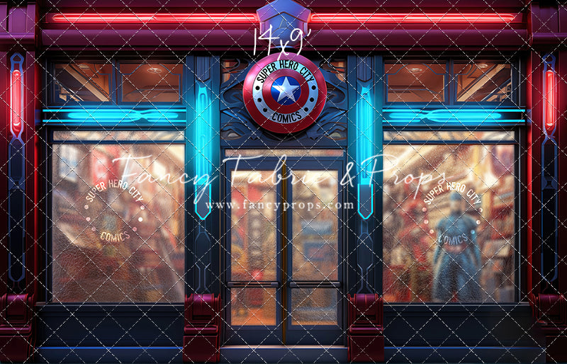 Super Hero City Comics - With Sweep Option