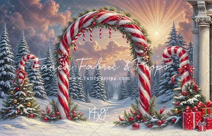 Sweet Trail To Santa - with Sweep Option