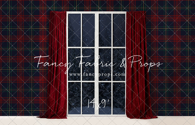 Tartan Traditional Mantle Window