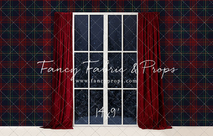Tartan Traditional Mantle Window