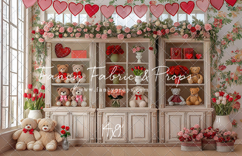 Teddy's Sweetheart Corner - With Sweep Option