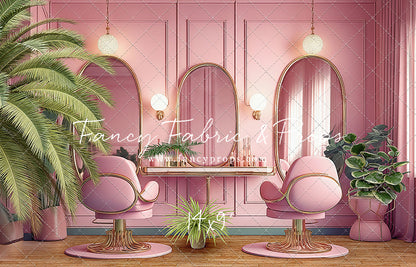 Teresa's Vanity - Wood Floor Option - With Sweep Option