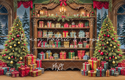 The Christmas Curio Cabinet - with Sweep Option