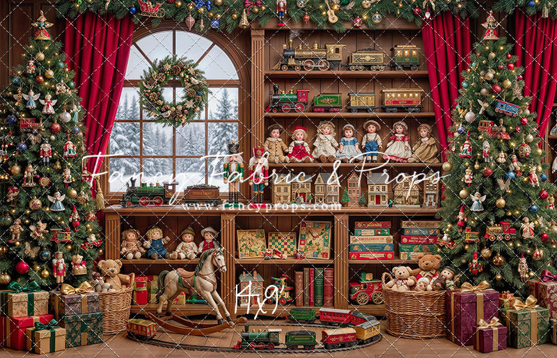 The Enchanted Toy Shelf  - with Sweep Option