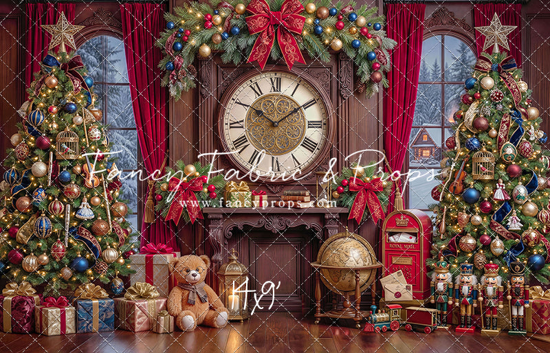 The Grand Christmas Clock - with Sweep Option