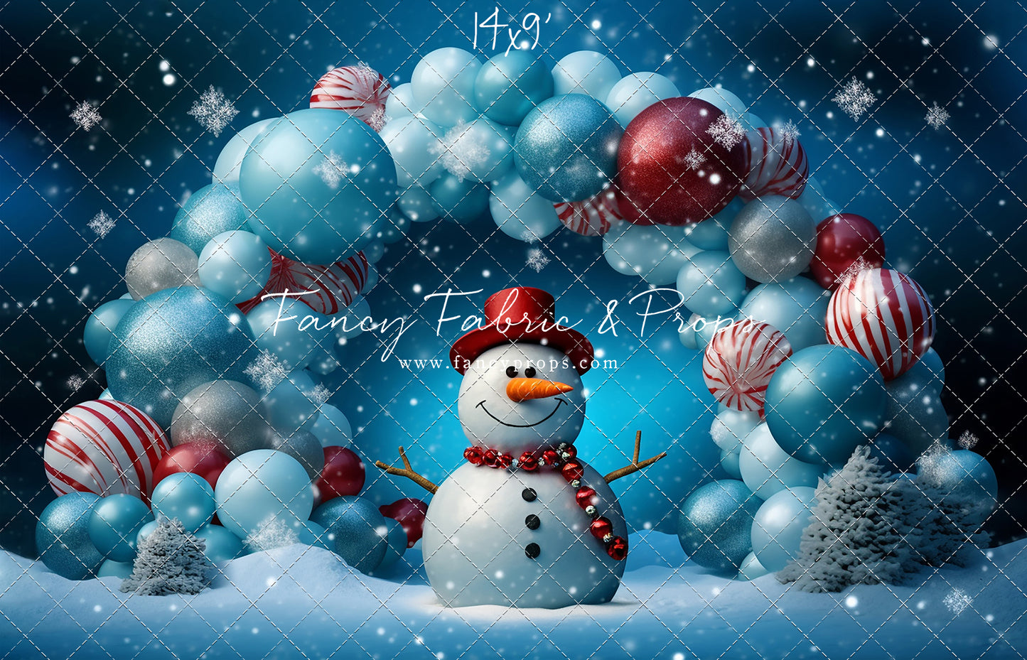 Top Hat Jolly Snowman