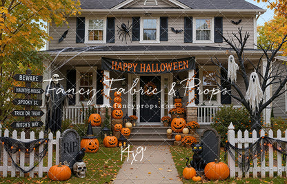 Trick or Treat Stop - With Sweep Option