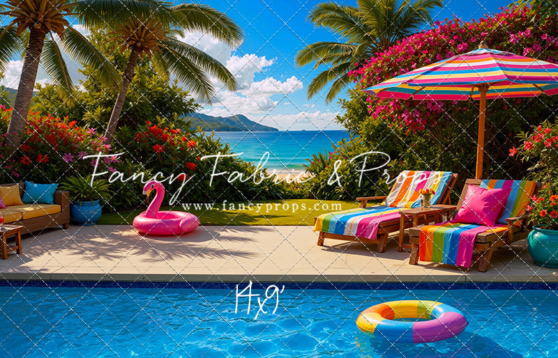 Tropical Float Club - With Sweep Option