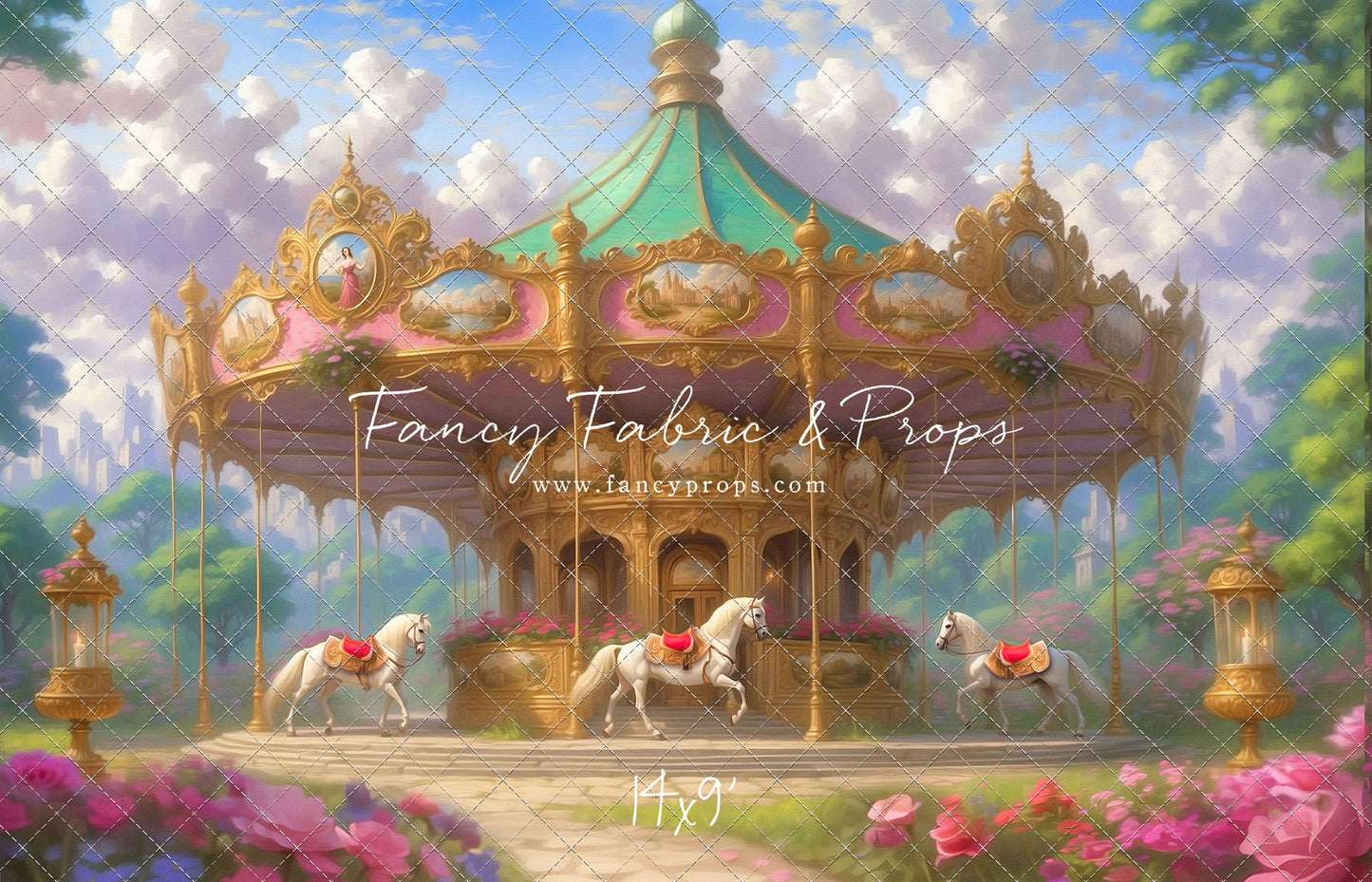 Victorian Elegance Carousel - With Sweep Option