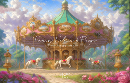 Victorian Elegance Carousel - With Sweep Option