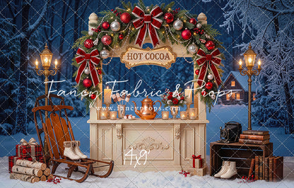Vintage Cocoa Stand - with Sweep Option