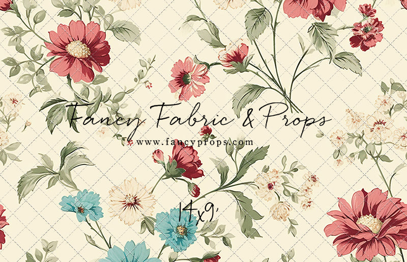 Vintage Bloom Fresco