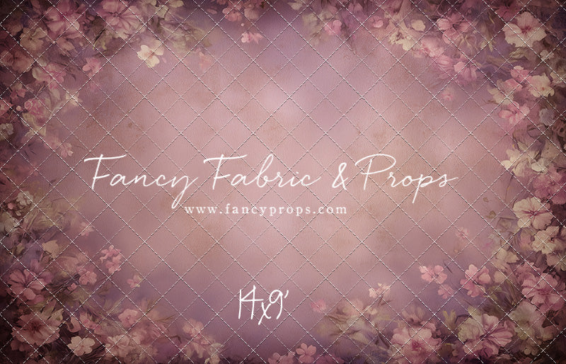 Vintage Mauve Petals - With Sweep Option