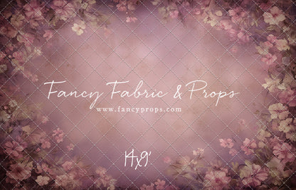 Vintage Mauve Petals - With Sweep Option