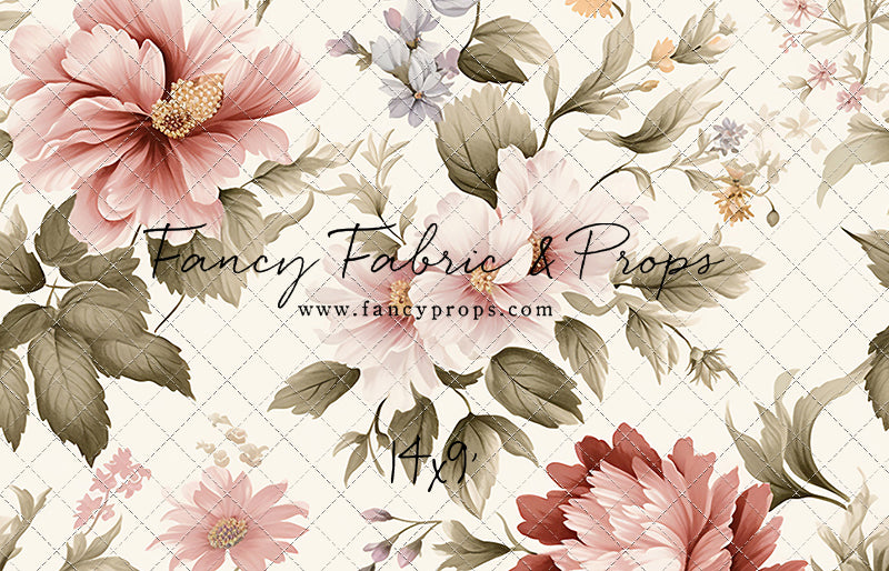 Vintage Pastel Blooms