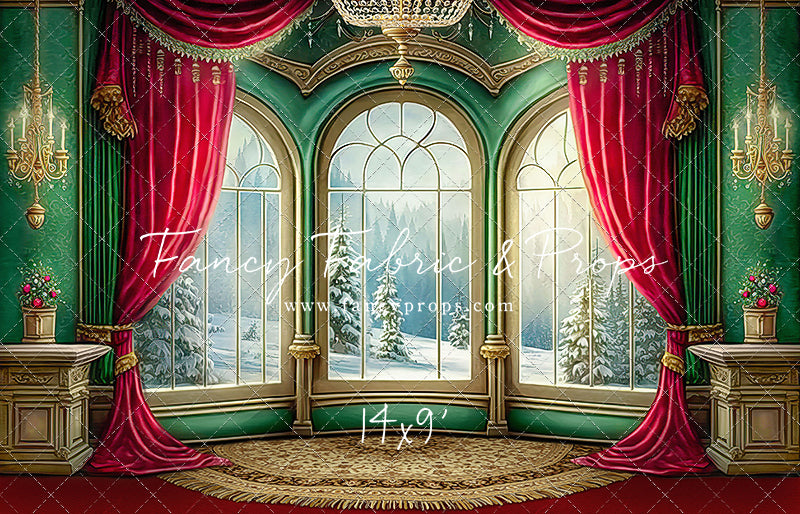 Warm Loving Holiday - Red Carpet Option - with Sweep Option