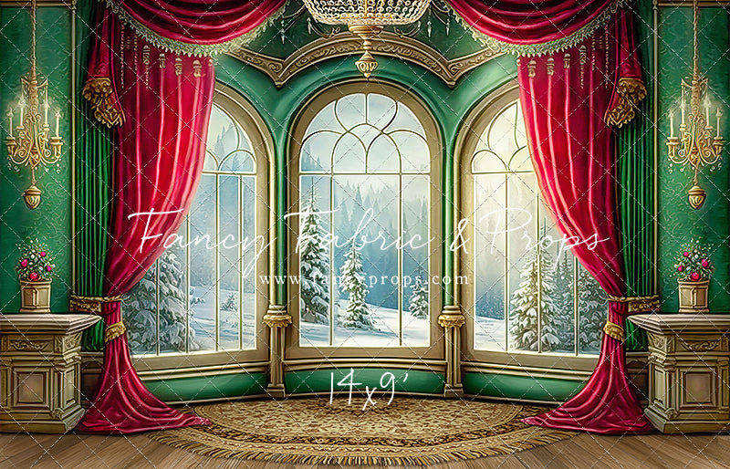 Warm Loving Holiday - Wood Floor Option - with Sweep Option