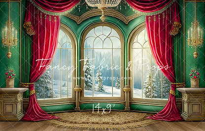 Warm Loving Holiday - Wood Floor Option - with Sweep Option