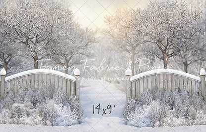 Winter Forest Entrance - with Sweep Option