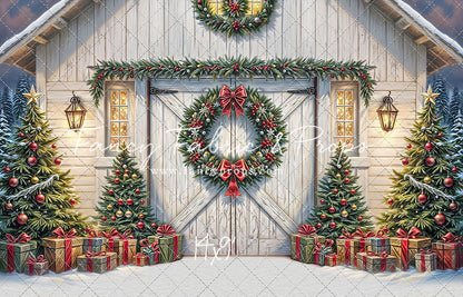 Winter Welcome Barn - with Sweep Option