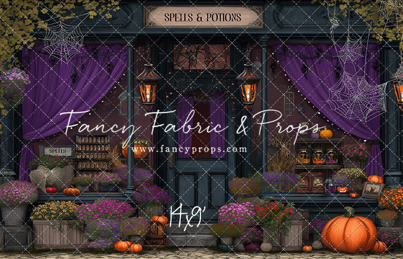 Witch's Hollow Mercantile - With Sweep Option