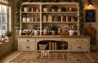 Yuletide Baking Shelf - With Sweep Option