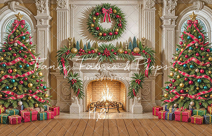 Yuletide Hearth - with Sweep Option