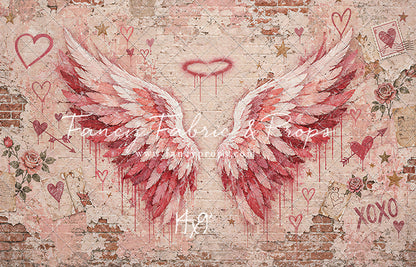 Angel Wing Mural - With Sweep Option