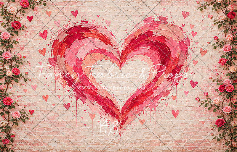 Brushstrokes of Love - With Sweep Option