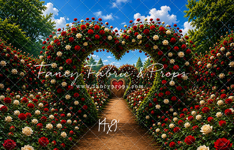 Heart Shaped Garden - With Sweep Option