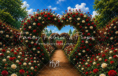 Heart Shaped Garden - With Sweep Option