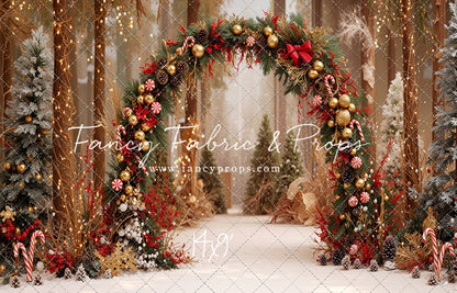 Peppermint & Pine Archway - With Sweep Option