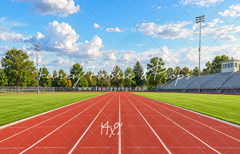 Track & Field Starting Line - With Sweep Option