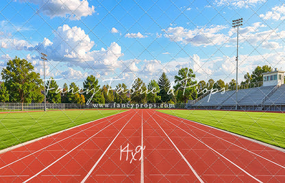 Track & Field Starting Line - With Sweep Option