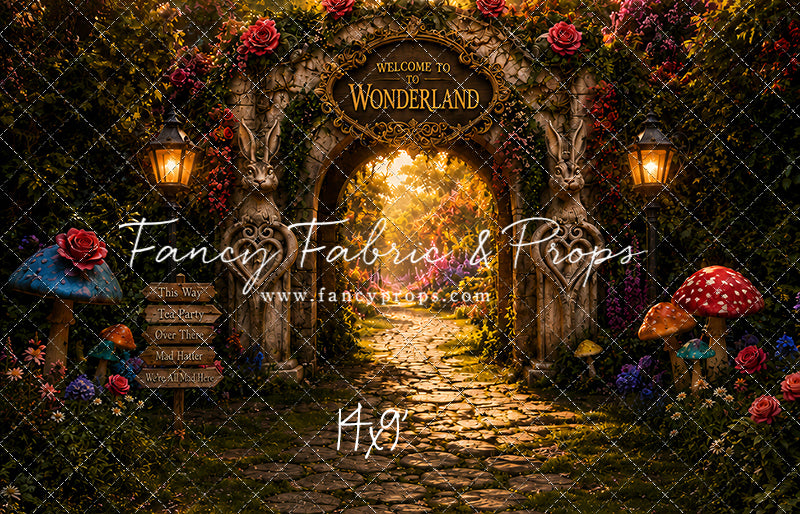 Wonderland Rabbit Way - With Sweep Option
