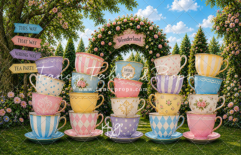 Wonderland Tea Party - With Sweep Option