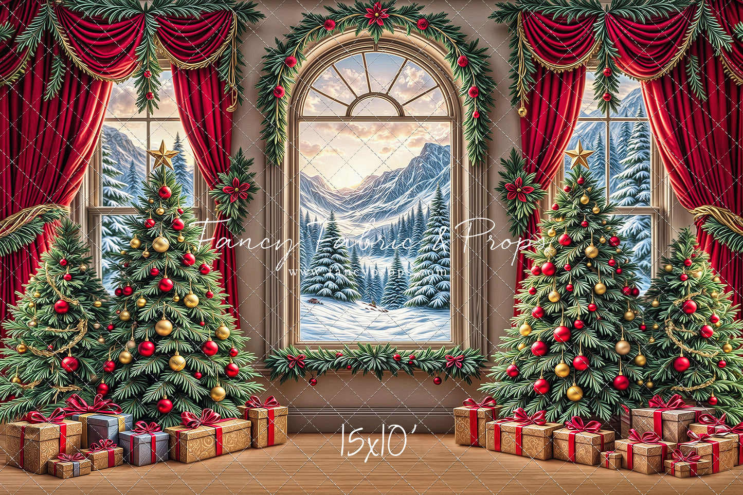 Snowfall Symphony Room - with Sweep Option