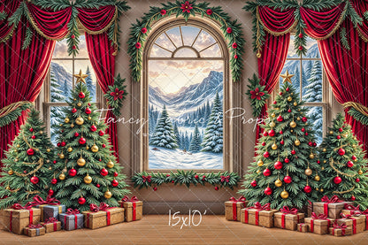 Snowfall Symphony Room - with Sweep Option