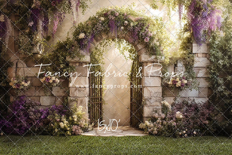 Amethyst Garden Gate - With Sweep Option