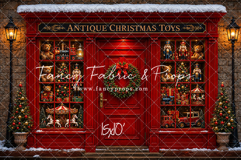 Antique Christmas Toy Store - with Sweep Option