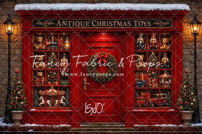 Antique Christmas Toy Store - with Sweep Option
