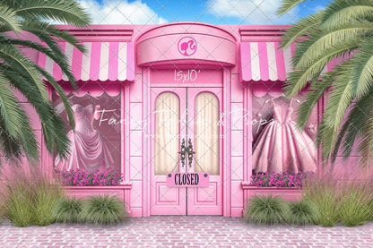 Barbie Boutique - With Pink Brick - With Sweep Option