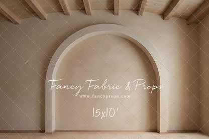 Beige Elegant Arch - Tile Floor - With Sweep Option