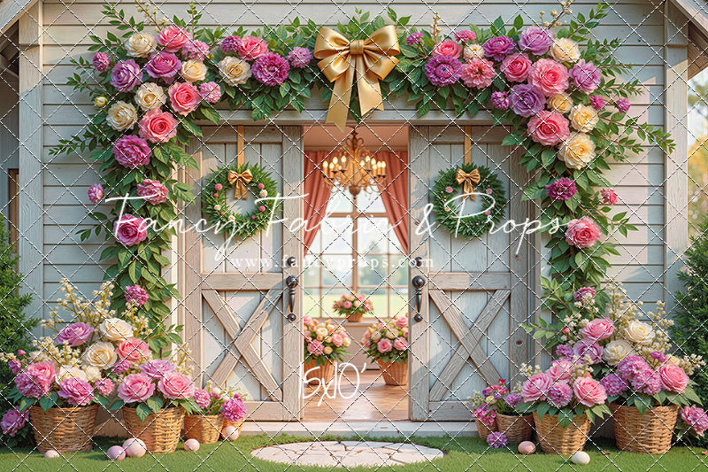 Blooming Bunny Barn - With Sweep Option