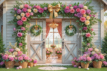 Blooming Bunny Barn - With Sweep Option