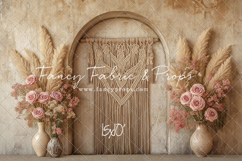 Bohemian Rose - With Sweep Option